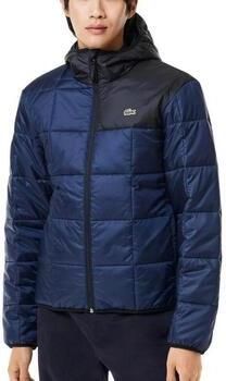 Lacoste Gewatteerde jas Winterjack met logoborduursel op borsthoogte
