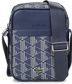 Lacoste Monogram Schoudertas Blauw Blue Heren - Foto 2