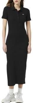 Lacoste Jurk Longue Ribbed
