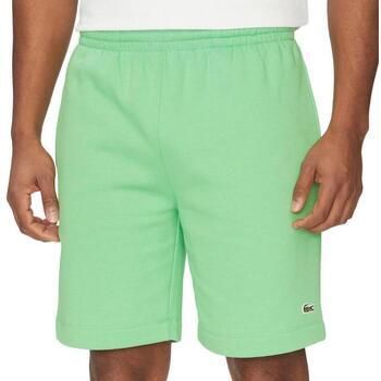 Lacoste Shorts Men Sportshorts groen Maat L Kleding