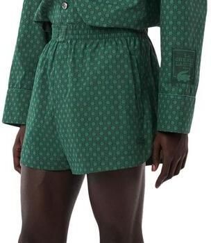 Lacoste Korte Broek Runway Print Popelin