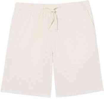 LACOSTE Heren Broeken Relaxed Fit Waffle Texture Shorts Creme - Foto 5