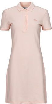 Lacoste Piqué Polo Jurk EF5473-Ady Pink Dames