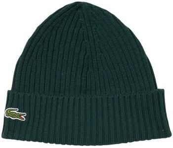 Lacoste Zwarte wintermuts met geborduurd logo Black Heren - Foto 2