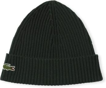 Lacoste Groene Logo Wol Hoed Rb0001L7A Green Heren