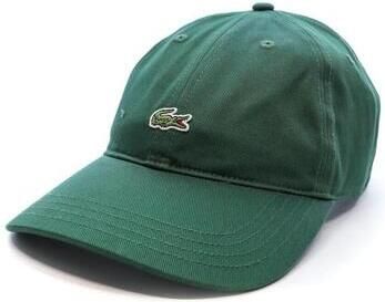 Lacoste Baseballpet met logopatch in effen design