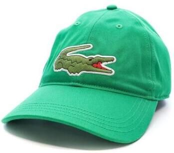 Lacoste Stijlvolle en comfortabele katoenen pet Green Unisex