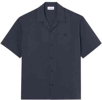 Lacoste relaxed fit vrijetijdsoverhemd van puur katoen
