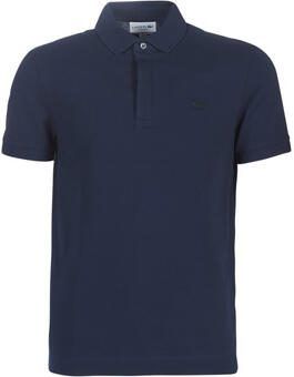 LACOSTE Heren Polo's & T-shirts Regular Fit Cotton Blend Polo Shirt Donkerblauw