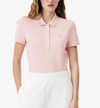 Lacoste Poloshirt met harmonieus gekleurde -krokodil op borsthoogte (1-delig)