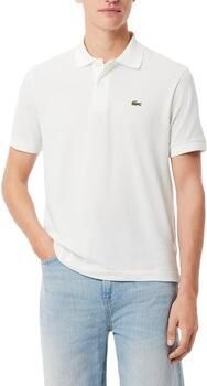 Lacoste Gestreepte Kraag Polo Shirts White Heren - Foto 5
