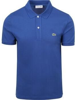 Lacoste Polo Shirt Korte Mouw Poloshirt French Blauw