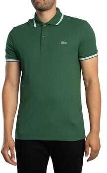 Lacoste Polo Shirt Korte Mouw Poloshirt met normale pasvorm en accenten