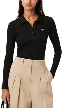 Lacoste Polo Shirt Lange Mouw RIBBED COLLAR SHIRT