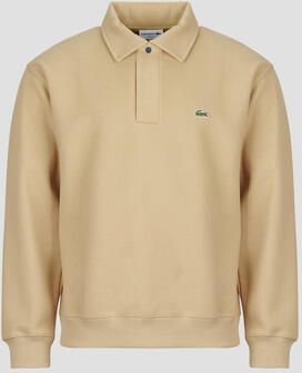 Lacoste Polo Shirt Lange Mouw Sweatshirt col polo en piqué double face