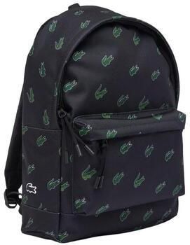 Lacoste Polyester Buitenkant Rugzak Blue Unisex