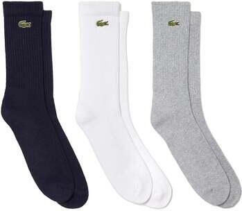 Lacoste Sokken Sport 3 Pack High Cut Socks Grey White Navy