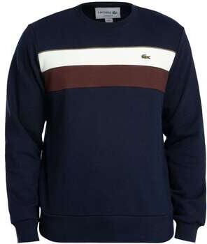 Lacoste Sweater Fleece sweatshirt met kleurblokken