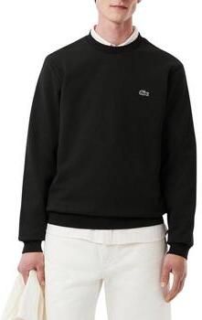Lacoste Sweater Classic Fit Fleece Sweatshirt SH9801 Black
