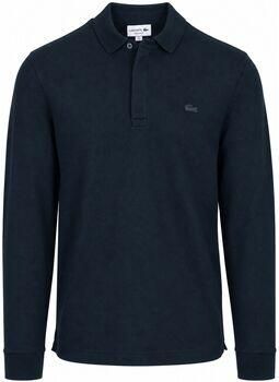 Lacoste Sweater Longsleeve Poloshirt Piqué Navy
