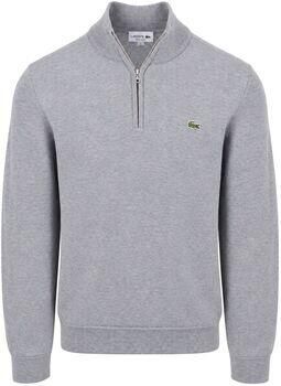 Lacoste Sweater Pullover Zipper Grijs