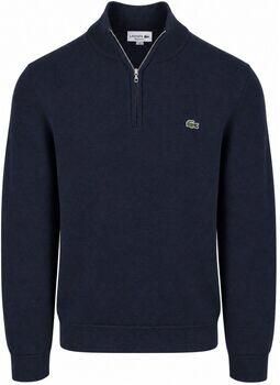 Lacoste Sweater Pullover Zipper Navy
