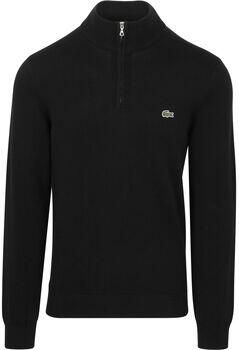 Lacoste Organische Katoen Zip-Up Sweater Black Heren - Foto 2