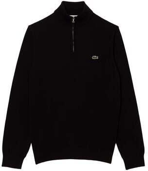 Lacoste Organische Katoen Zip-Up Sweater Black Heren - Foto 3