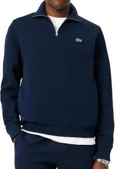 LACOSTE Heren Truien & Vesten Regular Fit High Neck Zipped Sweatshirt Donkerblauw - Foto 13