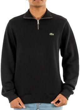 LACOSTE Heren Truien & Vesten Regular Fit High Neck Zipped Sweatshirt Zwart - Foto 5