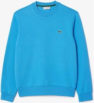 Lacoste Turquoise Crewneck Basic Sweatshirt Blue