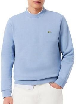 Lacoste Sweater Fleece Crew Sweatshirt Light Blue - Foto 3