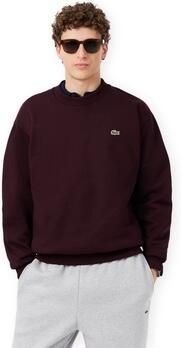 Lacoste Sweater Sweatshirt Crew Neck Marron - Foto 3