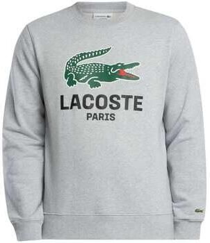 Lacoste Sweater Sweatshirt met krokodillenprint