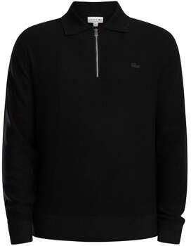 Lacoste Sweater Sweatshirt met polokraag en 1 4 rits