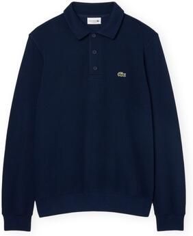 LACOSTE Heren Truien & Vesten Classic Fit Polo Collar Ribbed Polo Donkerblauw - Foto 11