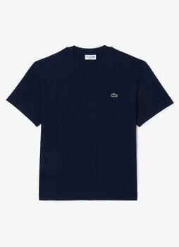 Lacoste Klassiek Katoenen Jersey T-Shirt (Navy Blauw) Blue Heren - Foto 14