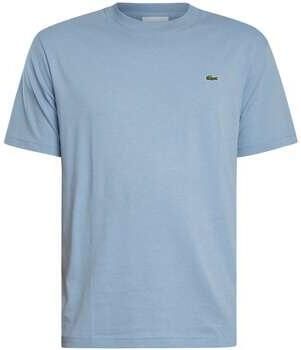 LACOSTE Heren Polo's & T-shirts Cotton T-shirt Lichtblauw - Foto 2