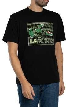 Lacoste T-shirt Korte Mouw Plan Graphic T-shirt