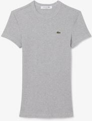 Lacoste T-shirt Korte Mouw SLIM FIT RIBBED COTTON T-SHIRT