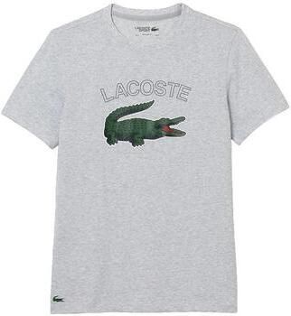 Lacoste T-shirt Korte Mouw T-shirt gris pour homme