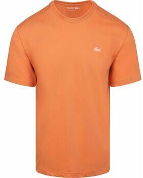 Lacoste T-shirt Korte Mouw T-Shirt Oranje