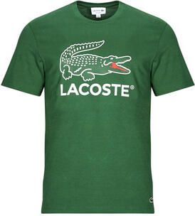 Lacoste Large Logo T-Shirt Green- Heren Green