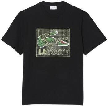 Lacoste T-shirt Korte Mouw Plan Graphic T-shirt - Foto 2