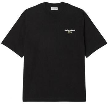 Lacoste Loose fit T-shirt van puur katoen