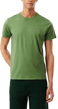 Lacoste T-shirt Cotton Pima Crew Neck T-Shirt Lime Green - Foto 2