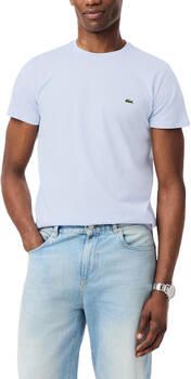 LACOSTE Heren Polo's & T-shirts 1ht1 Mens Tee-shirt 12 Lichtblauw
