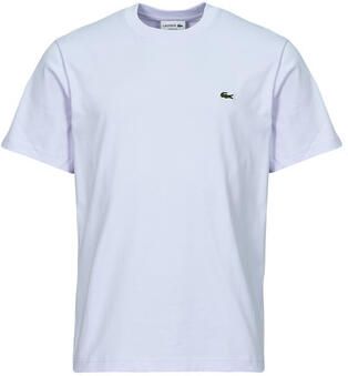 Lacoste Iconisch T-shirt Blauw Grijs Katoen Blue Heren - Foto 3
