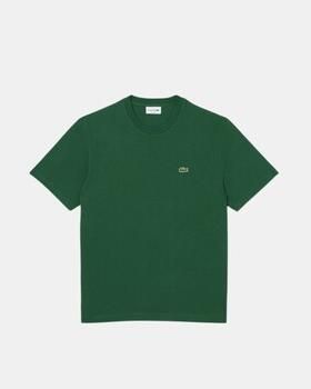 LACOSTE Heren Polo's & T-shirts Cotton T-shirt Donkergroen - Foto 14