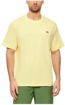 Lacoste T-shirt Korte Mouw Classic Fit T-Shirt TH7318 Jaune - Foto 7